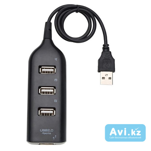 Usb2.0 концентратор/хаб Viti, 5v, портов 4 Алматы - изображение 1