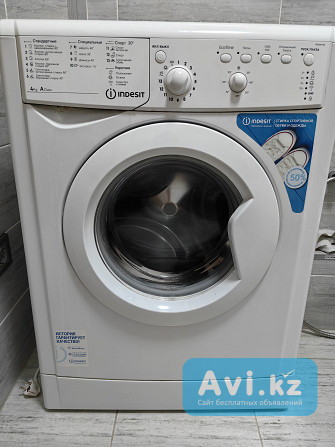 Стиральная машина Indesit Iwub 4105, белый Алматы - изображение 1