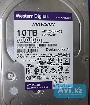 Hdd 10 t диск Алматы - изображение 1