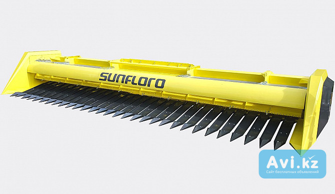 Жатка для уборки подсолнечника безрядковая "sunfloro Optimo" Жсб-6 За границей - изображение 1