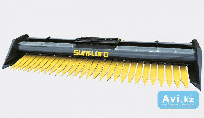 Жатка для уборки подсолнечника безрядковая "sunfloro Shaft" Жсб-6 За границей - изображение 1
