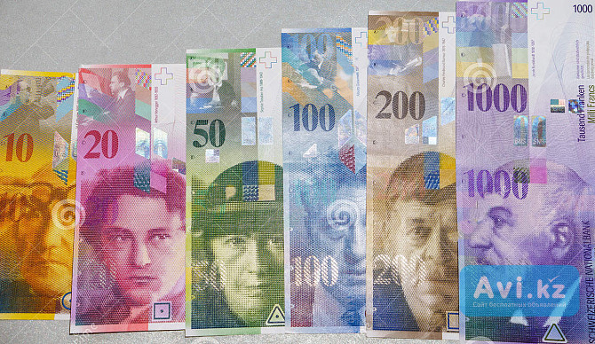 Куплю, обмен старые Швейцарские франки, бумажные Английские фунты стерлингов и др Алматы - изображение 1