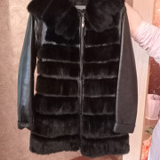 Продам норковую куртку из натуральной кожи Караганда