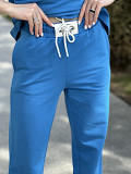 Костюм женский спортивный яркий трикотажный брюки палаццо, широкие и прямые. Костюм Оверсайз Oversize Алматы