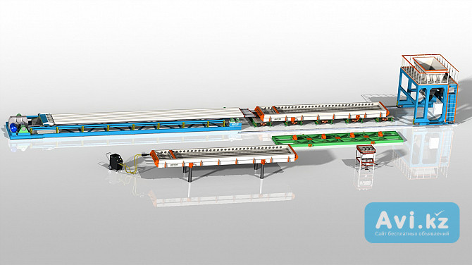 Линия по производству пустотных плит ПК Другой город России - изображение 1