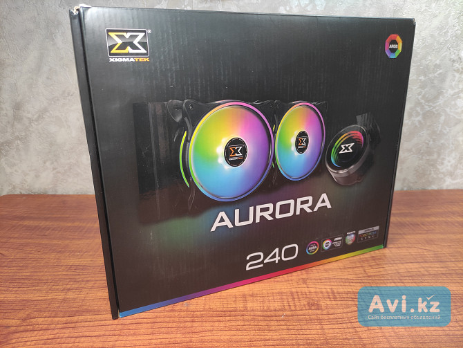 Водяное охлаждение Xigmatek Aurora 240 Rgb Караганда - изображение 1