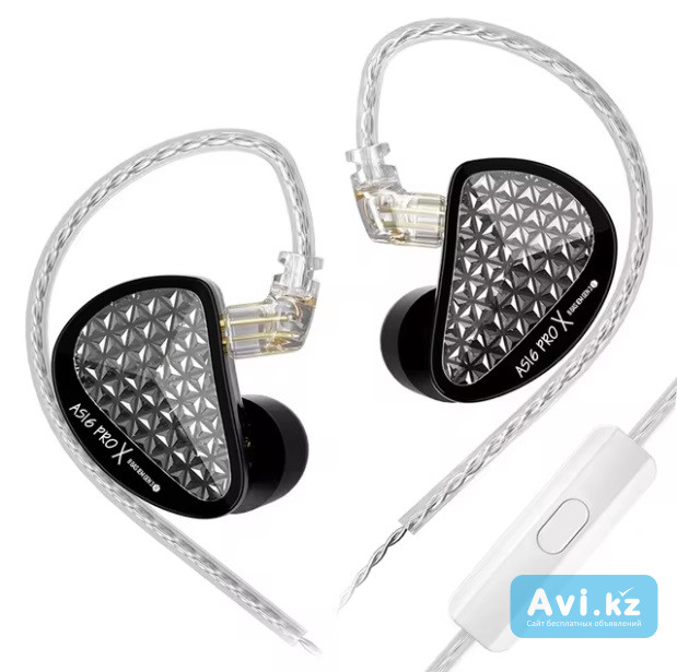 Наушники KZ As16 Pro X Iem Алматы - изображение 1
