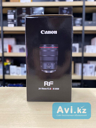 Продам объектив Canon 24-70 mm, f/2.8l, RF Павлодар - изображение 1