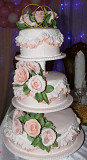 Свадебный торт на заказ в Хромтау Хромтау