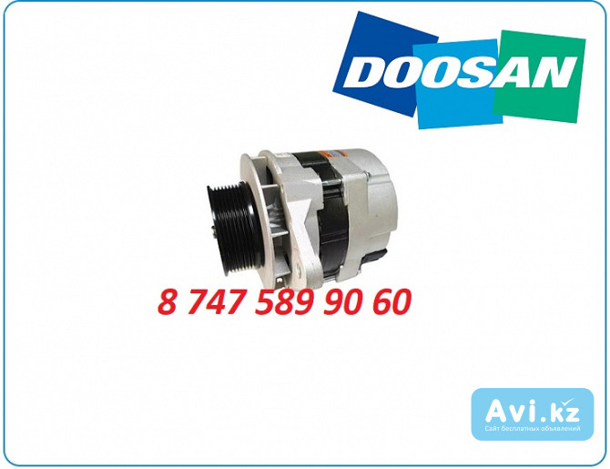 Генератор Doosan dx180, dx210 300901-00033 Алматы - изображение 1