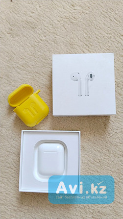 Наушники Apple Airpods with Wireless Charging Case Павлодар - изображение 1