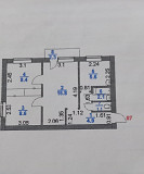 3 комнатная квартира, 47.2 м<sup>2</sup> Степногорск