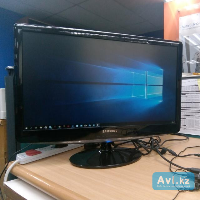 Монитор 22" Led Ultraslim Vga ( манитор ) Алматы - изображение 1