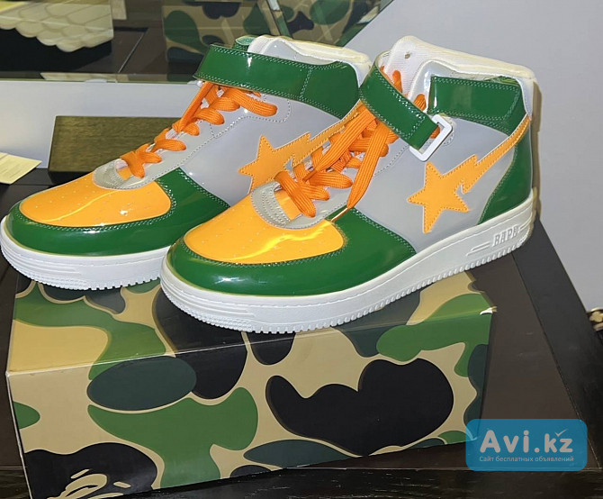 Bape sta mid green orange Астана - изображение 1