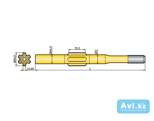 Хвостовик аналог Ingersoll YH 60a Астана - изображение 1