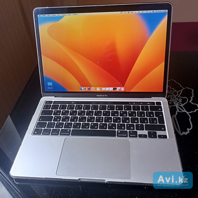 Продам Macbook Pro 13 в хорошем состоянии, вместе с мышью, аккумулятором и защитной крышкой Петропавловск - изображение 1