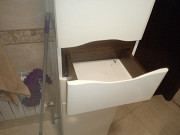 Шкаф в виде пинала для ванной комнаты Алматы