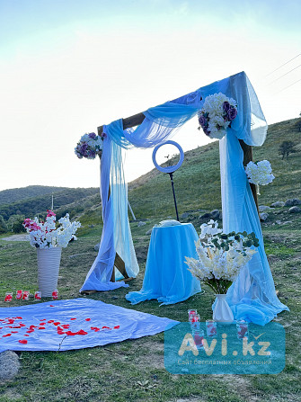 Аренда арки фотозона предложение свадьба праздник торжество Алматы - изображение 1