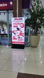 Рекламный дисплей в торговом центре Mega Planet Шымкент