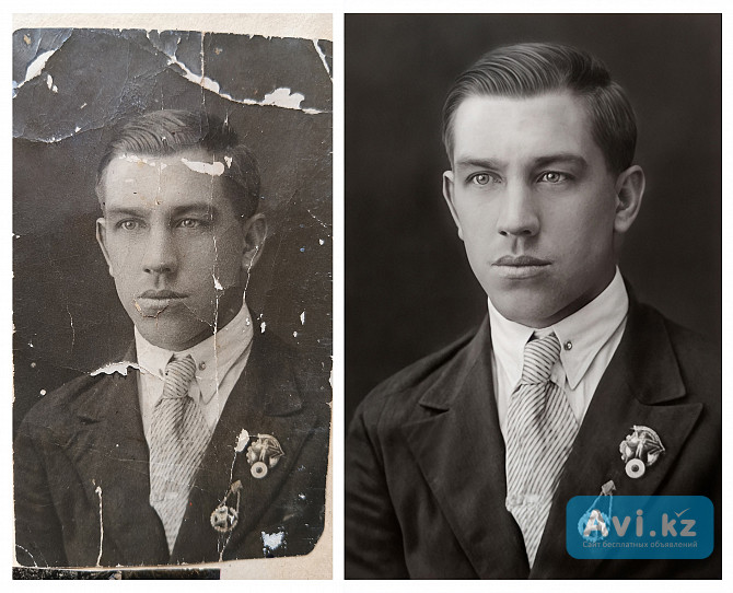 Реставрация фото, восстановление старых фотографий Семей - изображение 1