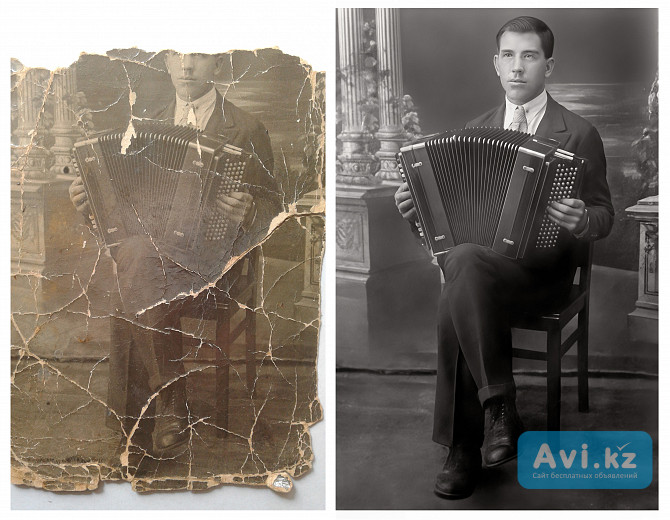 Реставрация фото, восстановление старых фотографий Уральск - изображение 1