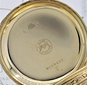 Антикварные 1931г Золотые карманные часы Longines Астана