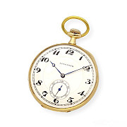 Антикварные Золотые карманные часы Longines 1925г Астана