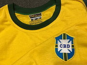 Футболка сборной Бразилии с автографом Пеле Астана