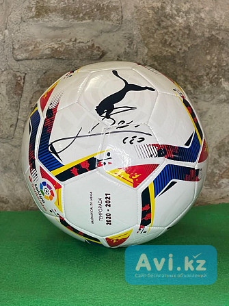 Футбольный мяч с автографом Лионеля Месси Астана - изображение 1