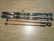 Продам горные лыжи Fisher S200 Австрия, карвинг длина 185 см., для профессионалов, б/у в хорошем сос Алматы