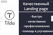 Качественный landing page, одностраничный сайт на Tilda под ключ Пассажирские перевозки Алматы
