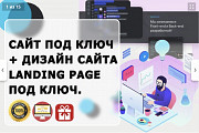 Landing Page под ключ на Wordpress + дизайн сайта Алматы