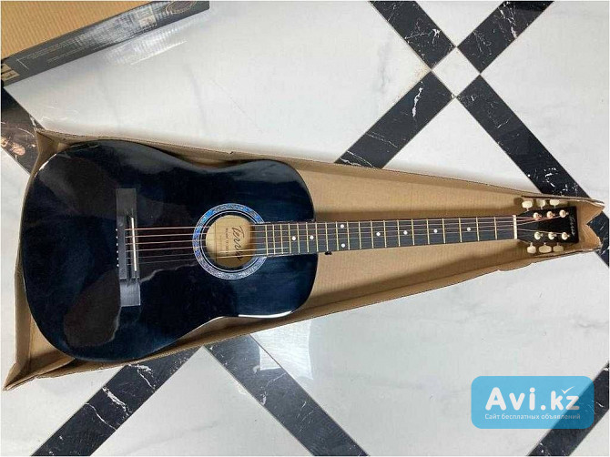 Продам акустическую фолк гитару в Отличном Состоянии Астана - изображение 1
