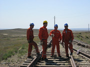 Строительство и ремонт железных дорог Астана