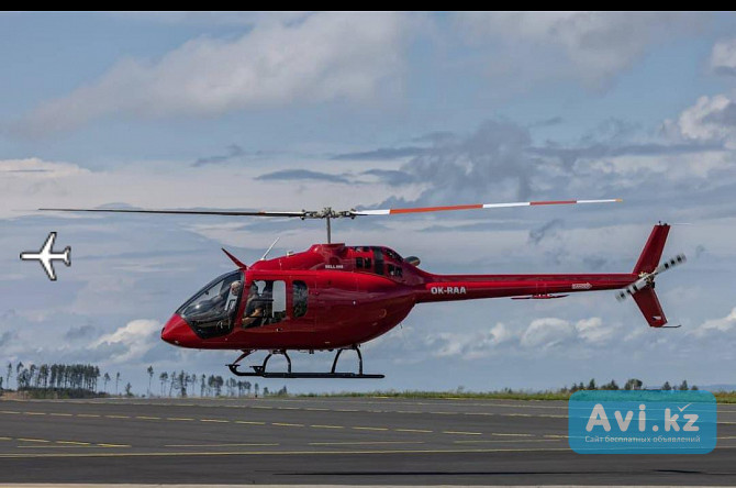 Новый Bell 505 Jet Ranger X 2021 года выпуска на гарантии 2024 года Алматы - изображение 1