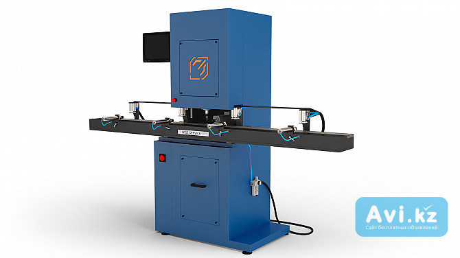 Центр фрезерования отверстий в створке под замок и ручку с металлом Ws707 Алматы - изображение 1
