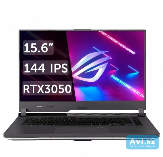 Игровой ноутбук Asus Rog Strix G15 Ryzen 7 4800h / 8гб / 512ssd / Rtx3050 4гб / 15.6 / Dos / (g513ic Атбасар - изображение 1