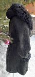 Дубленка женская с капюшоном натуральная 48р Алматы