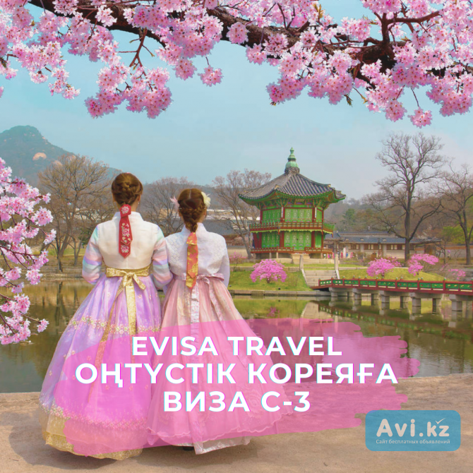 Оңтүстік Кореяға виза C-3 | Evisa Travel Алматы - изображение 1
