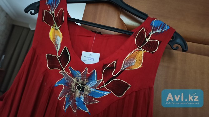 Новое, длинное летнее платье сарафан для дома или на пляж Алматы - изображение 1