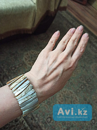 Новый браслет натуральный перламутр(гелиотис) Алматы - изображение 1
