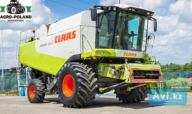 Зерноуборочный комбайн Claas Lexion 580 – 2525 ч – Квантиметр – Vario 900 – Лазерный Пилот Алматы - изображение 1