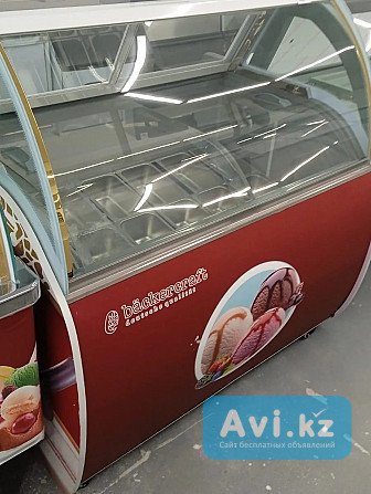 Витрина для мороженного 180bm (морозильник для мороженного) Алматы - изображение 1