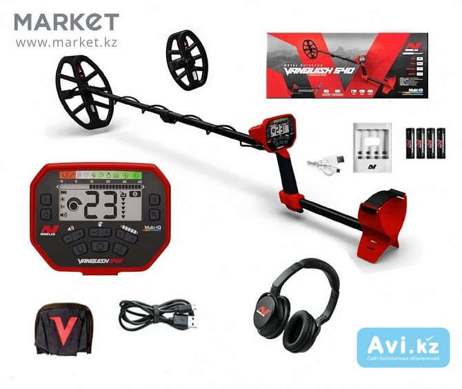 Металлодетектор Minelab Vanquish 540 Pro-pack Шымкент - изображение 1