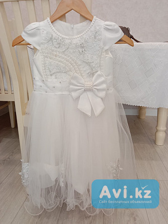Платье , белое , бальное Астана - изображение 1