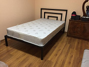 Кровать металлическая в стиле Лофт доставка из г.Алматы