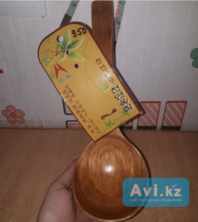 Деревянная ложка-половник Усть-Каменогорск - изображение 1