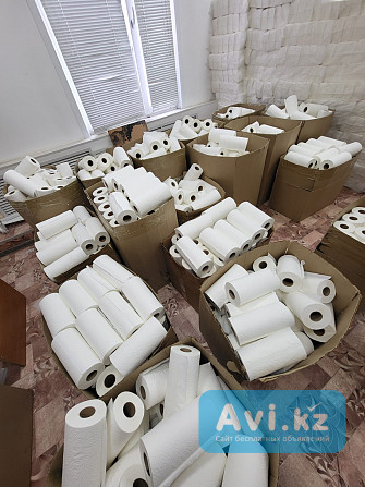 Бумажные салфетки рулон бумажные полотенца Астана - изображение 1
