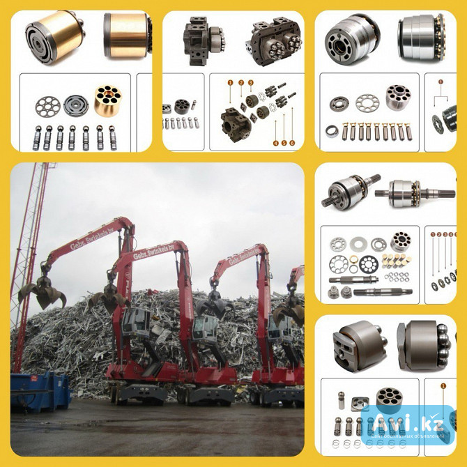 Ремонт гидронасоса экскаватора Астана - изображение 1