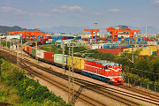 Железнодорожное сообщение из Китая в Казахстан За границей